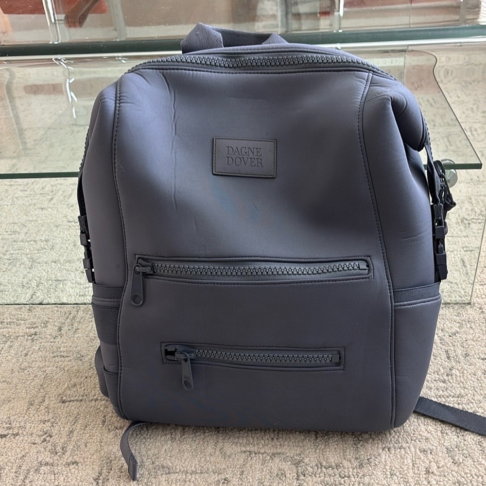 Dagne Dover Indi Neoprene Blue/Gray Diaper Backpack